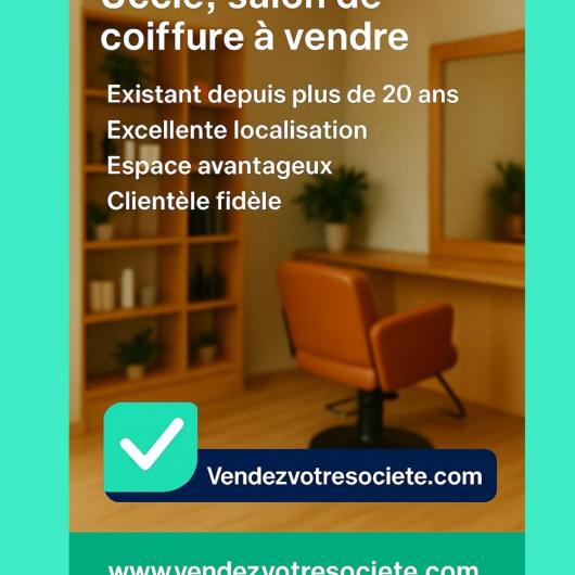 Uccle, salon de coiffure à vendre
