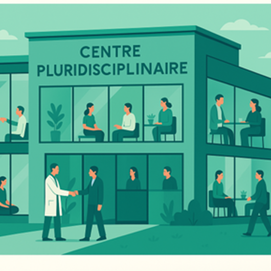 Espace de santé pluridisciplinaire avec activité locative (secrétariat) et boutique produits naturels 